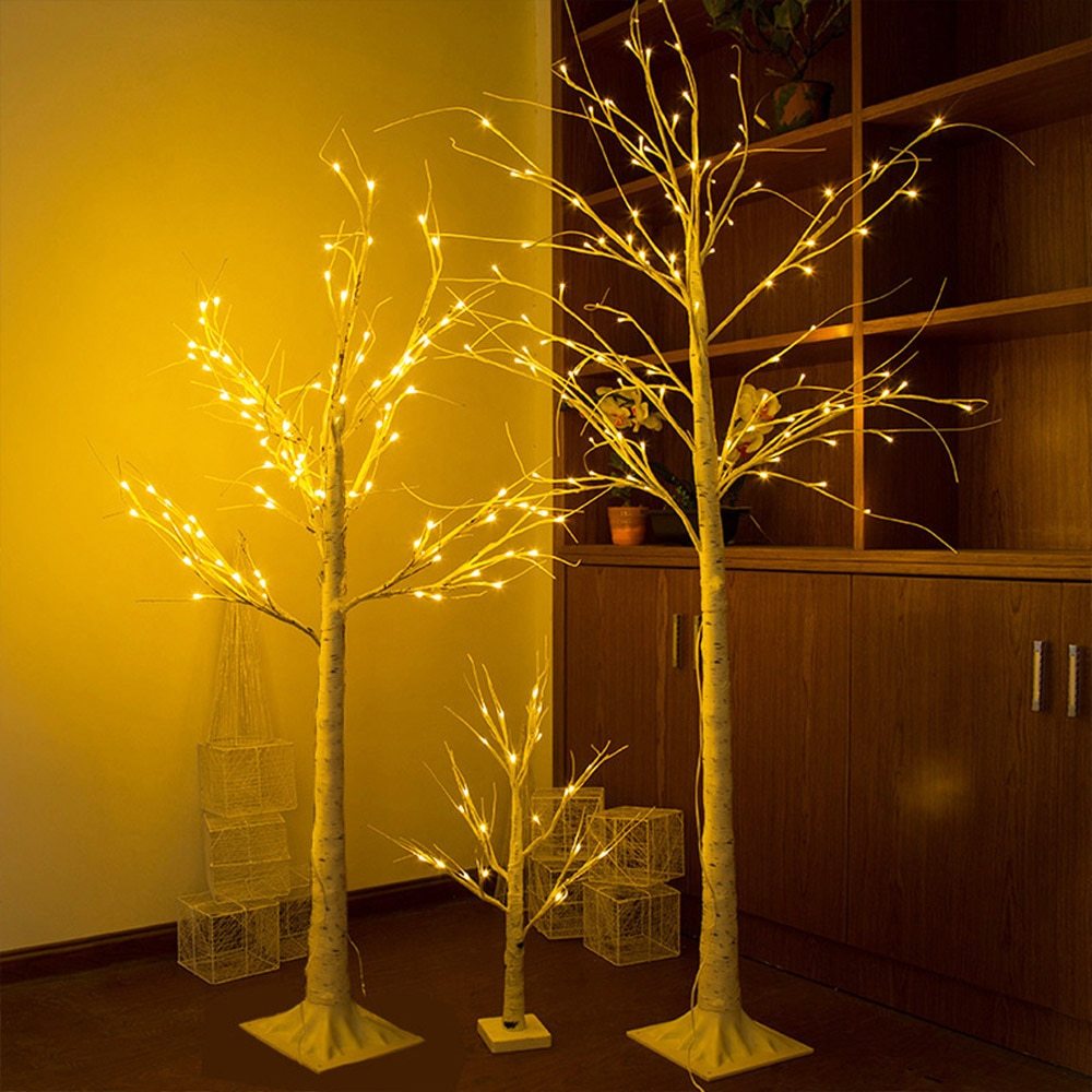 Birch tree decoration lights