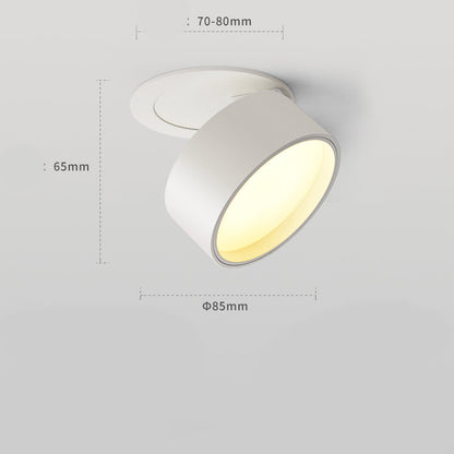 Recessed ceiling light