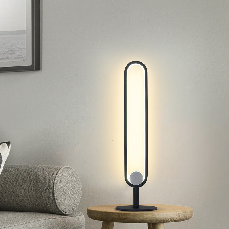 Double Pole Light Luxury Floor Creative Atmosphere Lamp Bedroom Vertical Bedside Creative Eye Protection Lamp