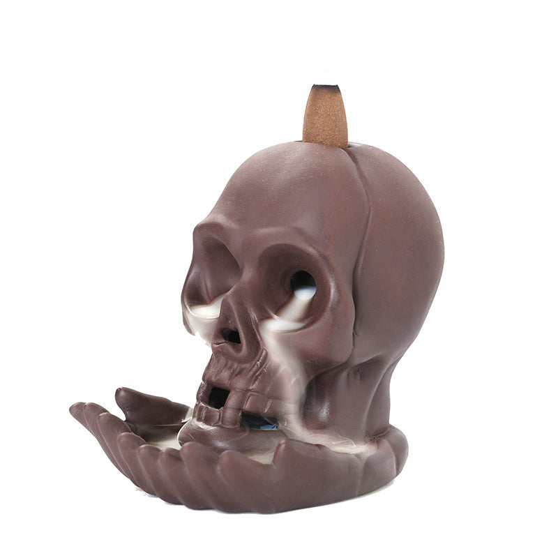 Cross-Border New Product Zisha Halloween Reflux Incense Burner Gift