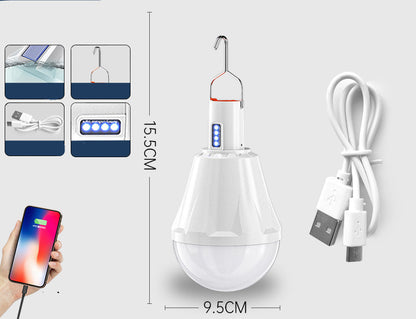 Rechargeable Bulbs Home Outdoor Super Bright Lighting Night Market