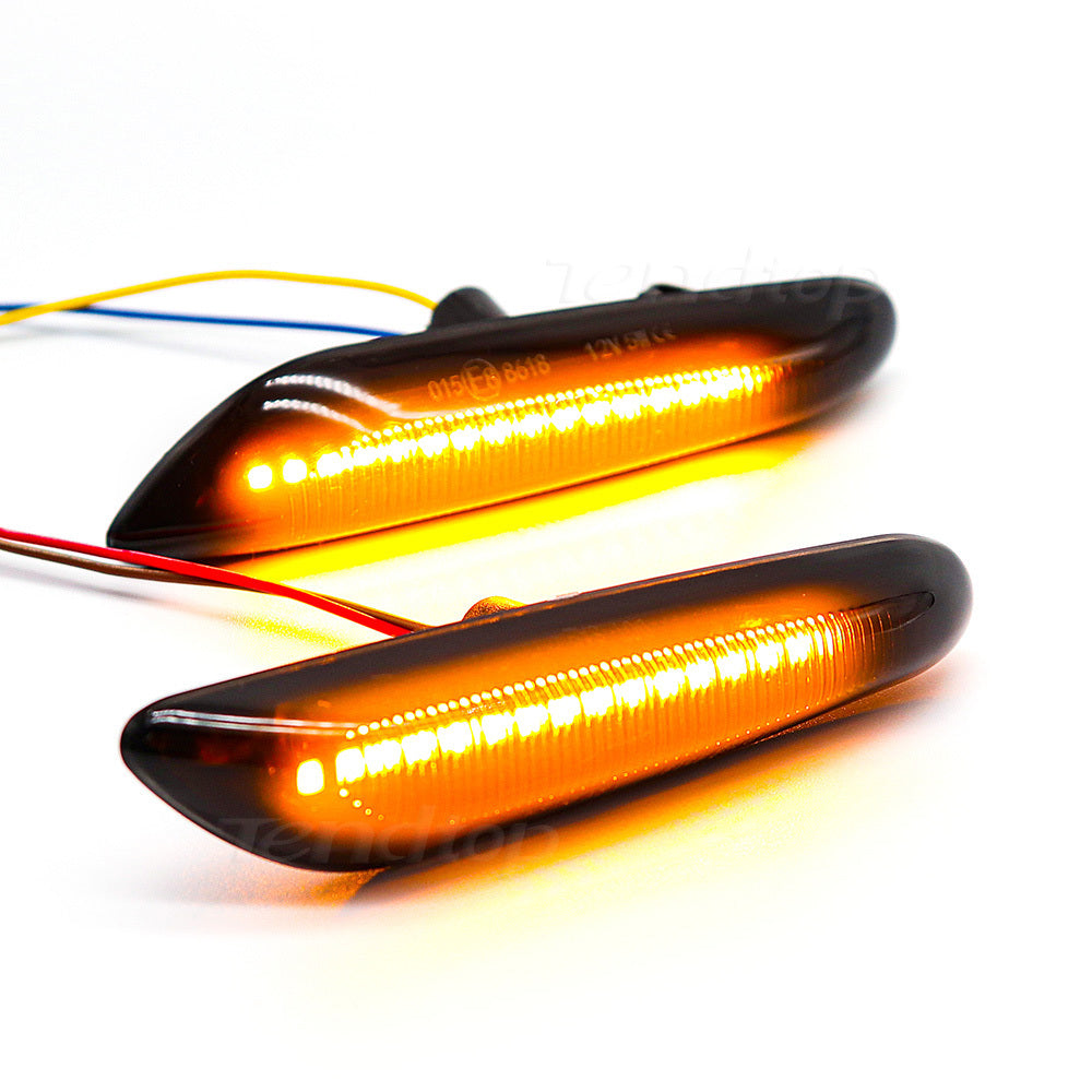 Blackened LED Car Side Lights