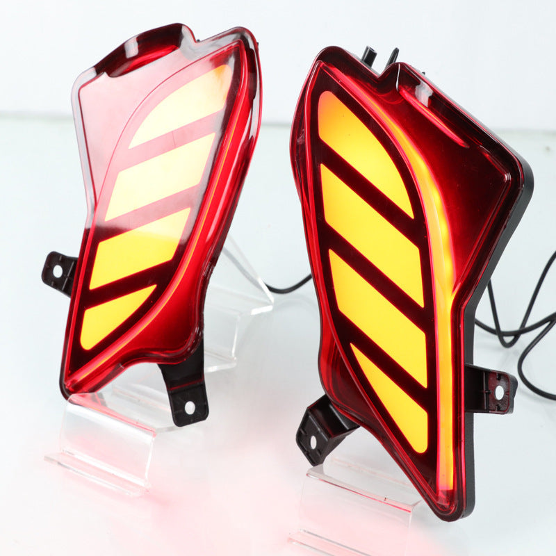 Rear Bumper Lights, Brake Lights, Driving Lights, Steering