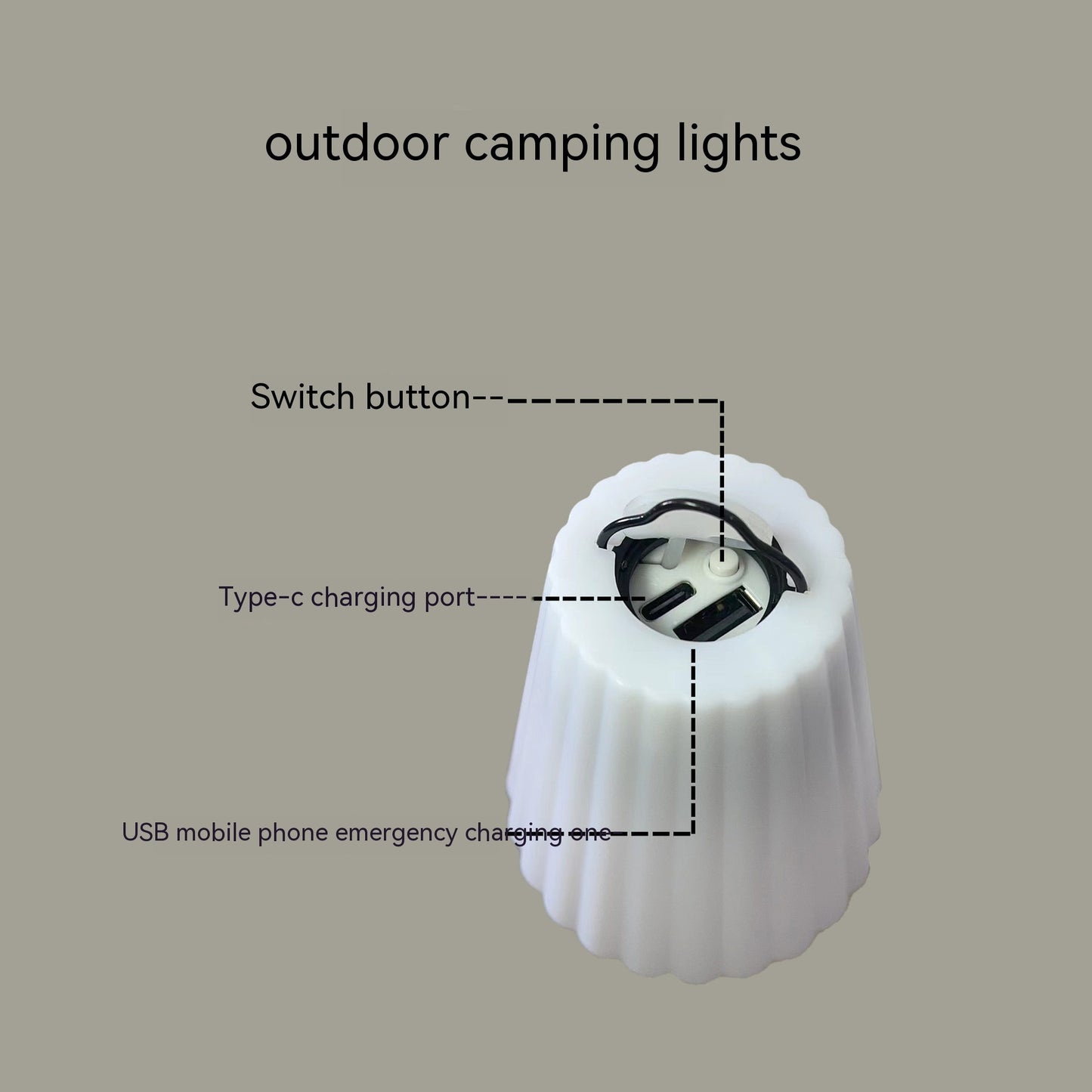 Outdoor Camping Light Camping Lantern Outdoor Lighting LED Light