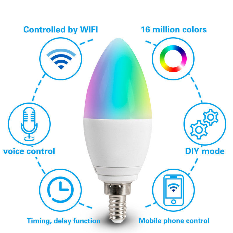 WIFI smart led candle light