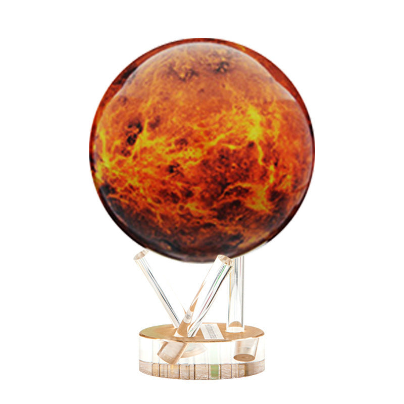 Light Energy Rotation Globe Home Planet Decorations