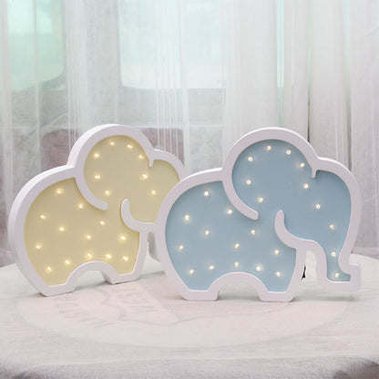 Baby elephant LED night light