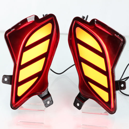 Rear Bumper Lights, Brake Lights, Driving Lights, Steering