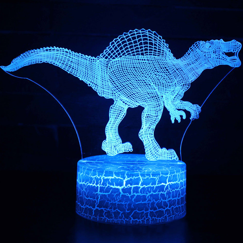 Dinosaur series colorful 3D night lights