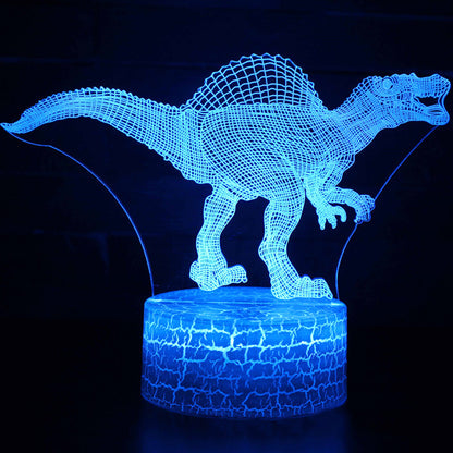 Dinosaur series colorful 3D night lights