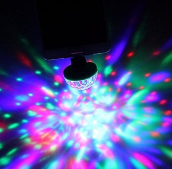 Light Stage Effect USB 5V Disco Ball DJ Party Holiday Lighting Christmas Projector