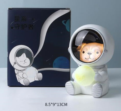 Starry sky animal atmosphere night light