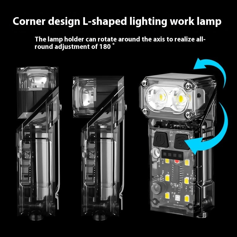 Outdoor Multi-functional Head-mounted Major Headlamp Lighting Outdoor Hand-held