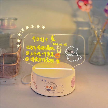 Home Fashion Night Light Girls Bedroom