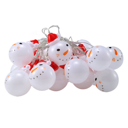 Snowman string lights Christmas lights decoration lights