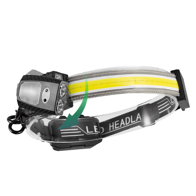 New Headlamp Outdoor Fishing Running Lamp Home Emergency Lighting