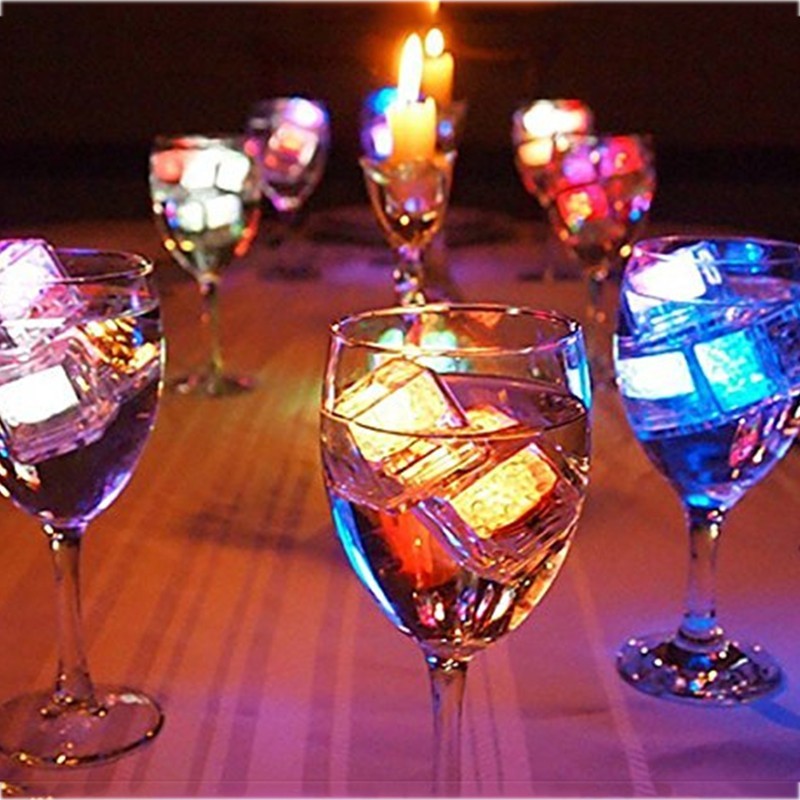 Colorful LED Light Ice