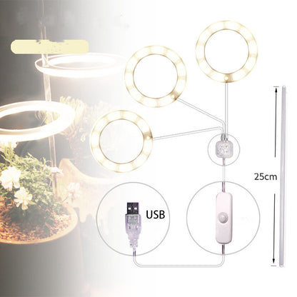 LED Grow Light Full Spectrum Phyto Grow Lamp USB Phyto Lamp for Plants Growth Lighting for Indoor Plant