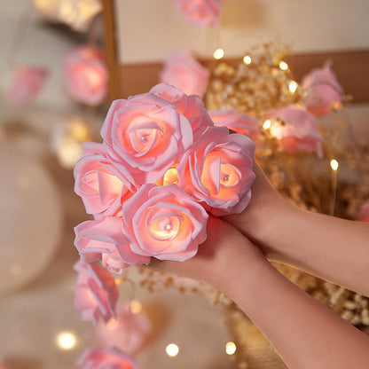 LED Rose Small Colored Lights Indoor