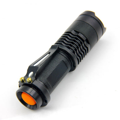 Mini Aluminum Alloy Strong Light Flashlight Outdoor Lighting