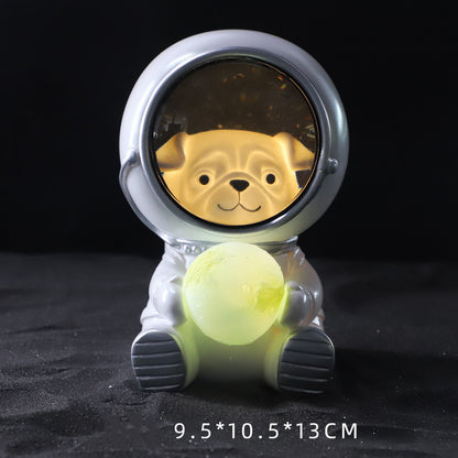 Starry sky animal atmosphere night light