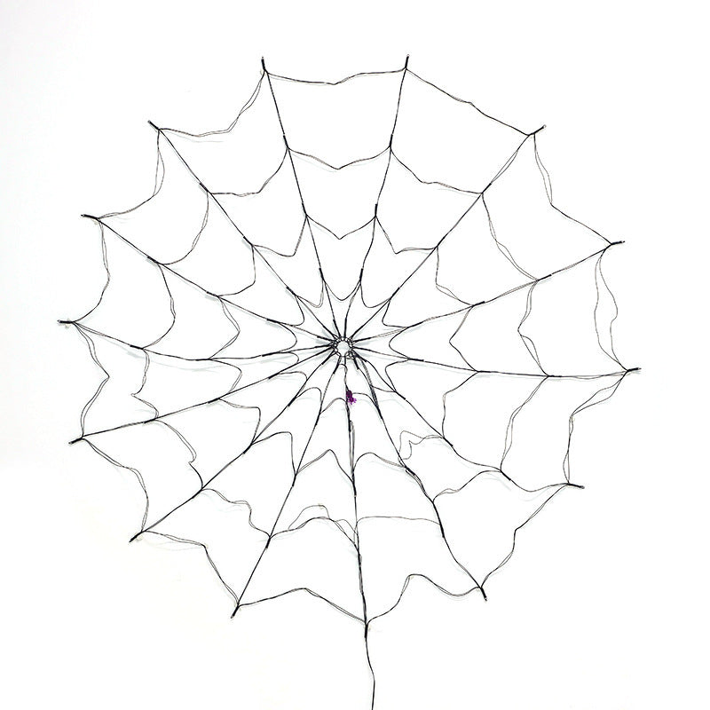 LED Spider Web Lights Halloween Decoration