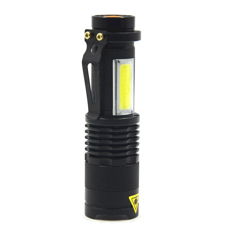 Mini Aluminum Alloy Strong Light Flashlight Outdoor Lighting